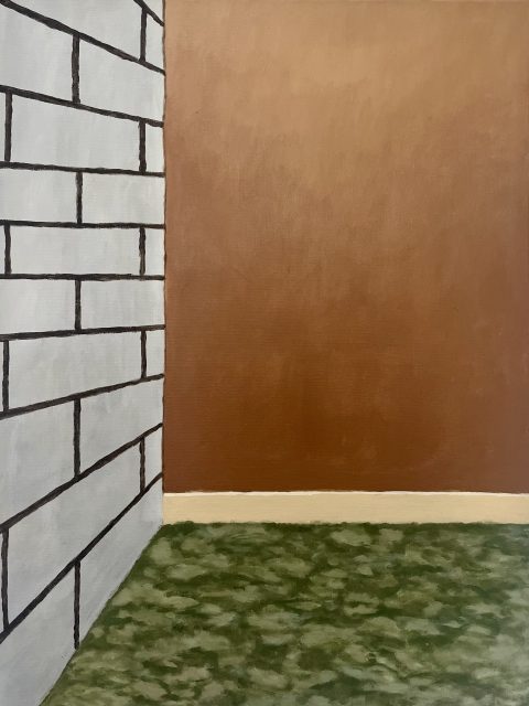 Schilderij acryl in de serie Verandering 